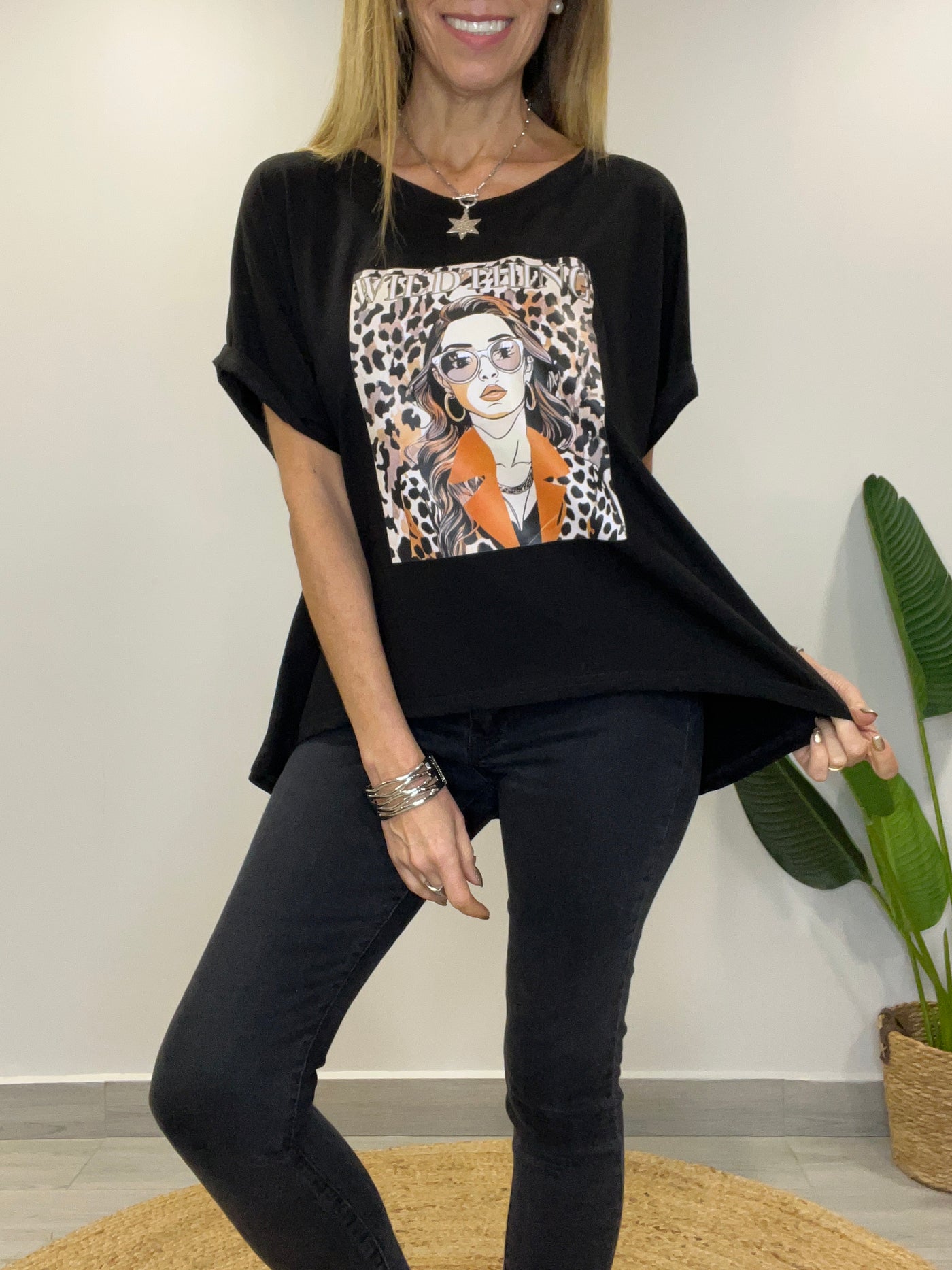 Polera WildThing Negra