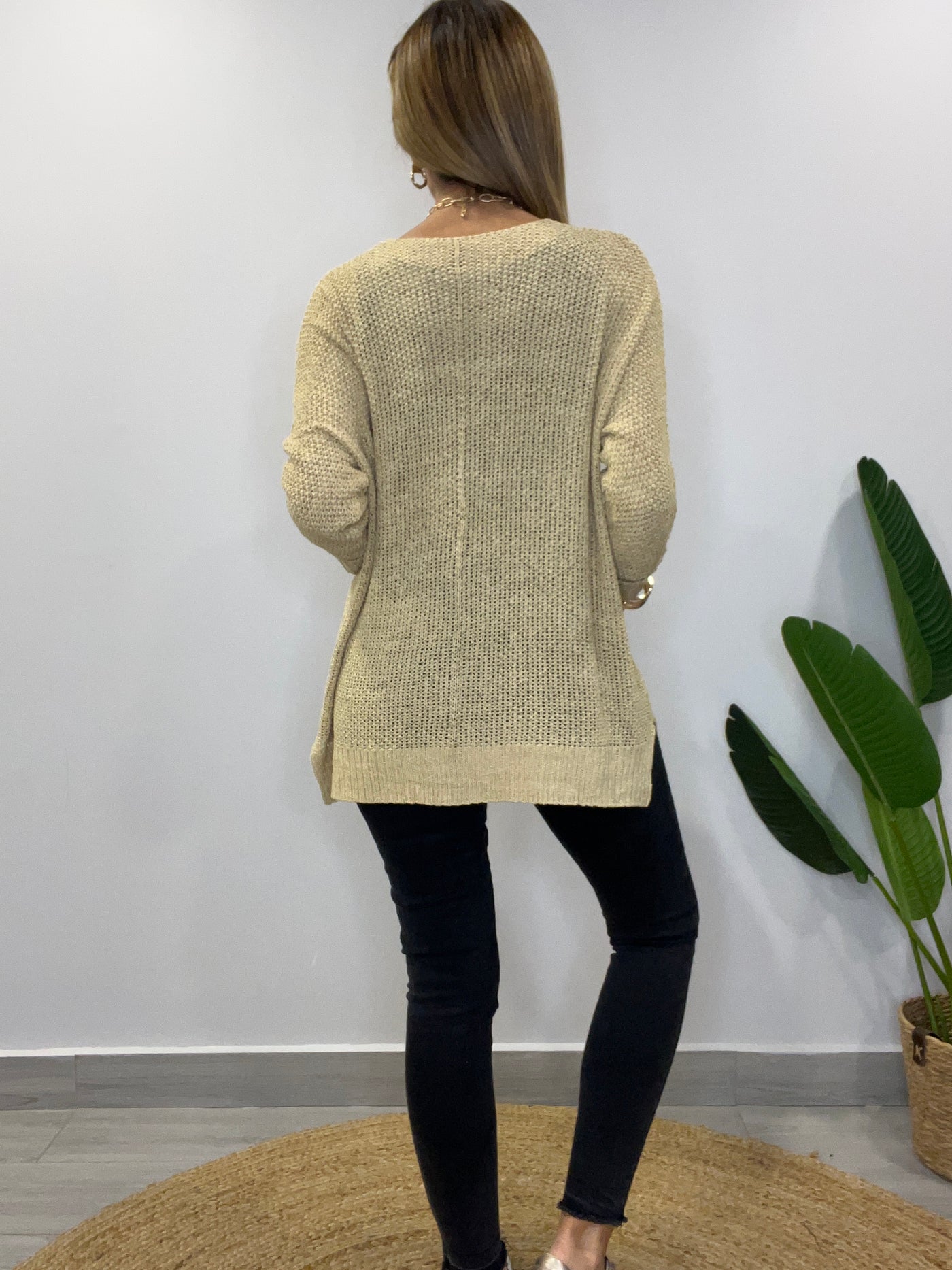 Sweater Hilo Mantua Beige