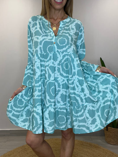 Vestido cancún Agua Marina