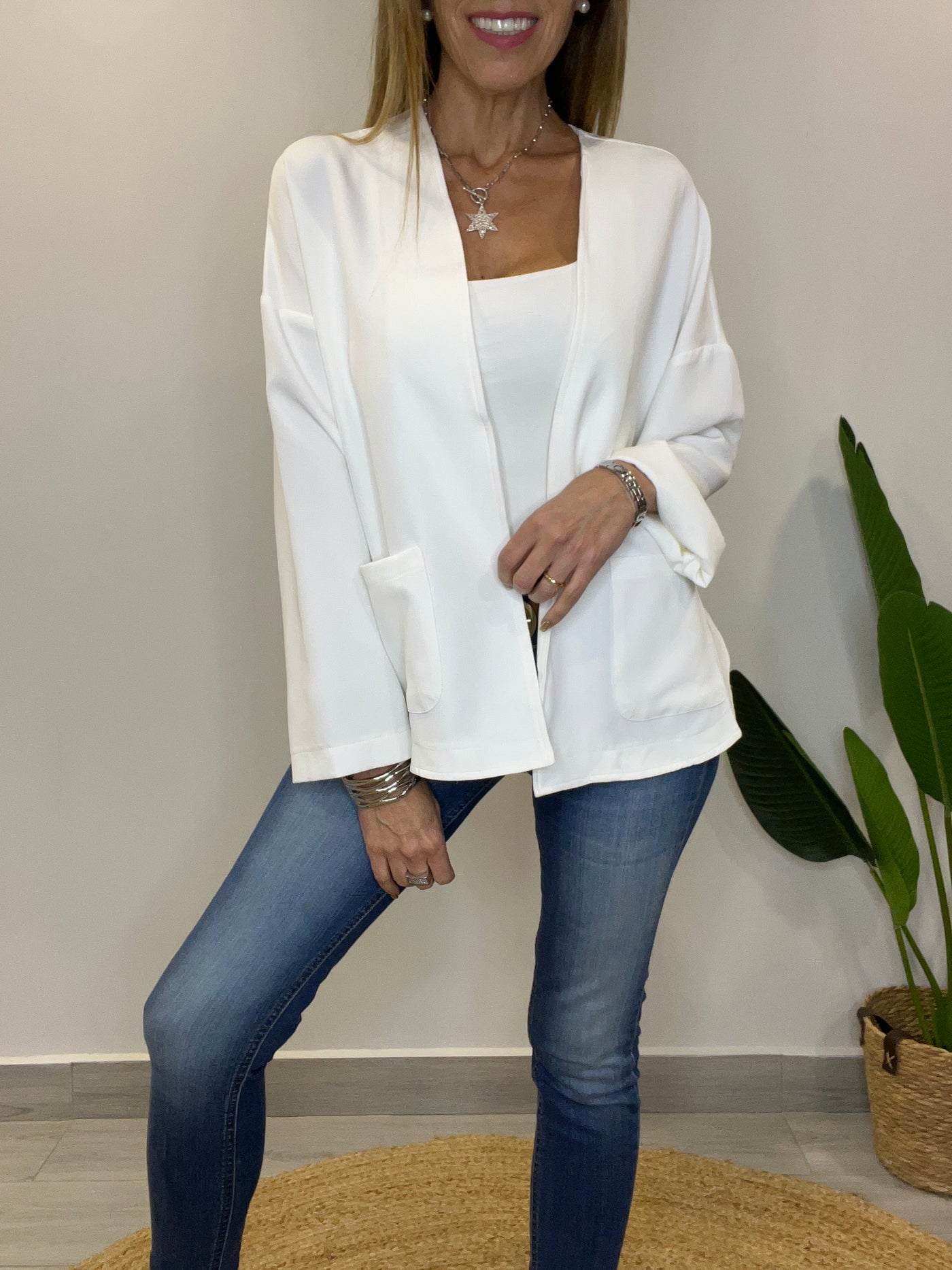 Tapado/Blazer Riviera Blanco
