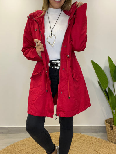 Chaquetón Veramonte Rojo