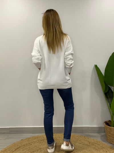 Sweater encanto blanco