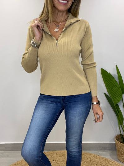 Sweater Sirena Camel