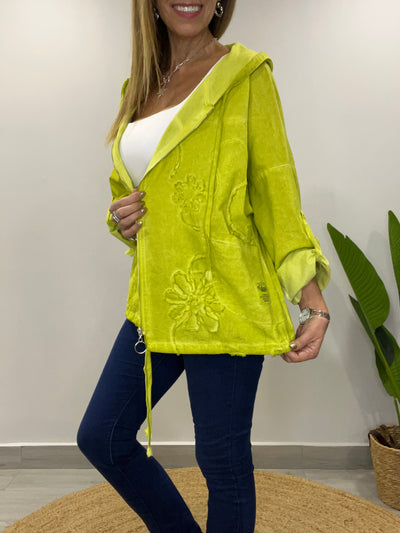 Chaqueta linolet Ferrari limón