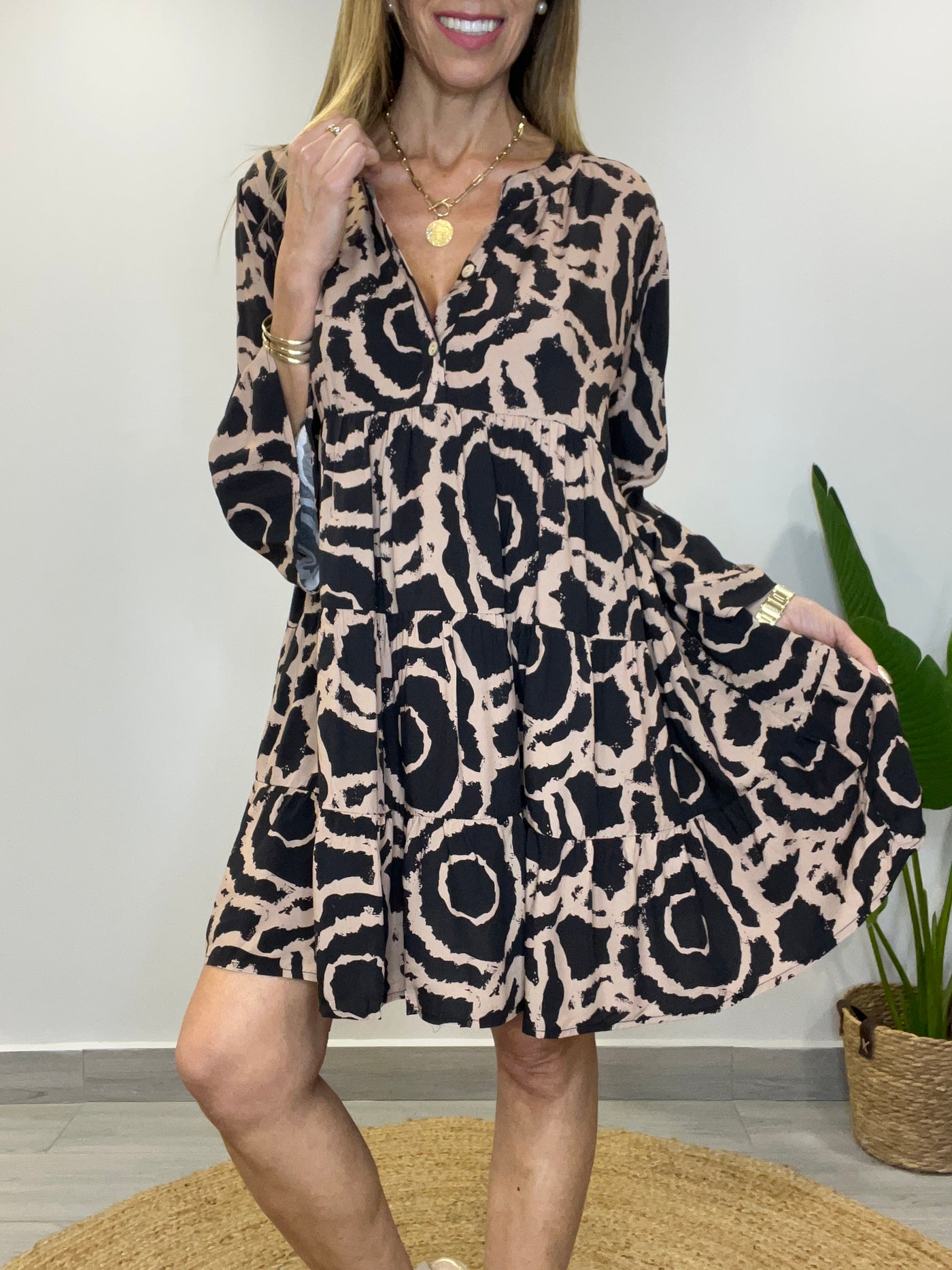 Vestido cancún negro