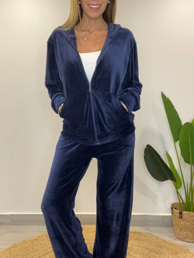Conjunto Plush Relax (2 piezas) Azul
