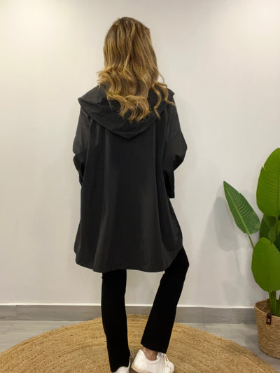 Cortavientos (Oversize ) Hope negro