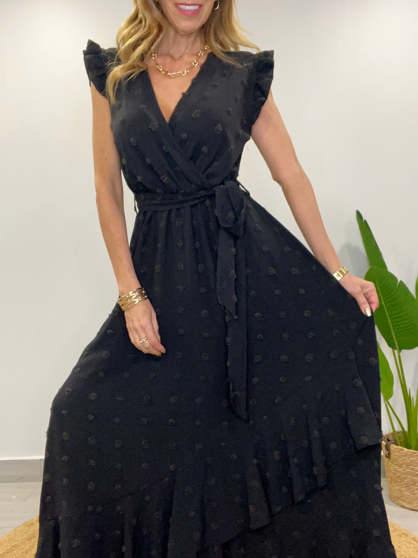 Vestido Volare Negro