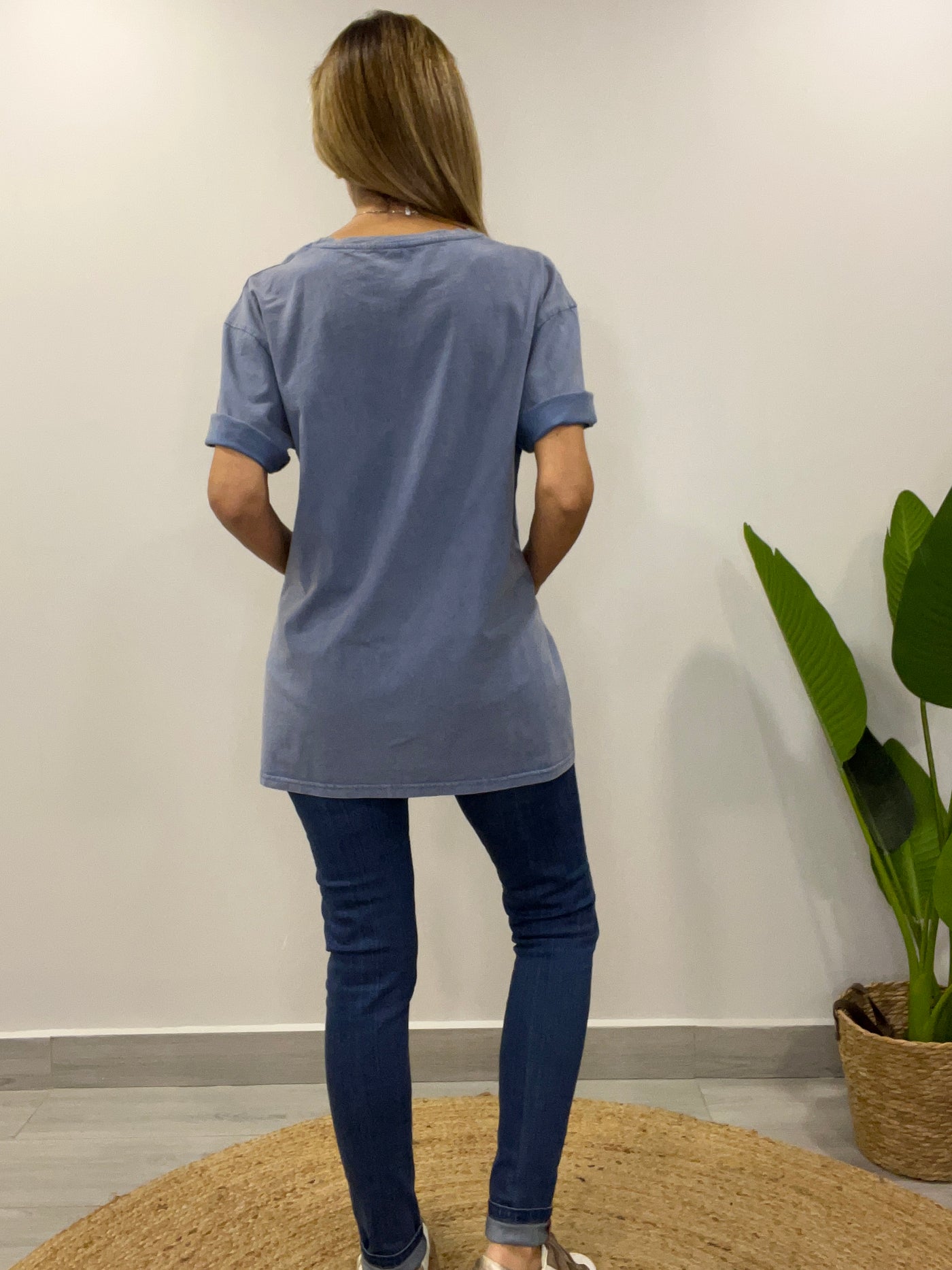 Polera Fame azul