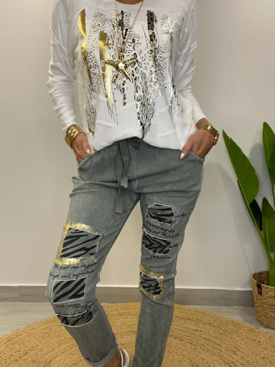 Jogger Italiano Art Verde