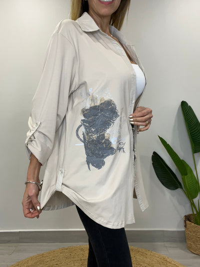Blusón Canarias beige