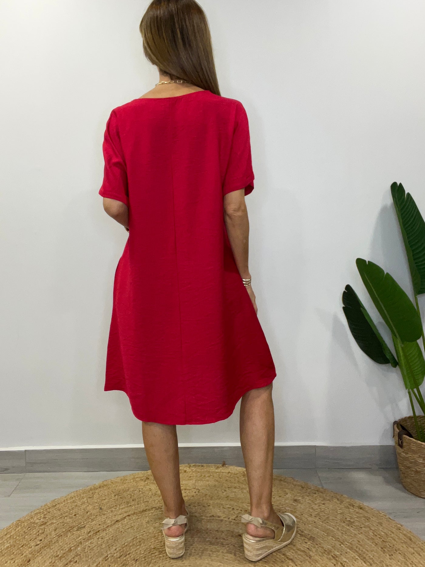 Vestido Talía Rojo