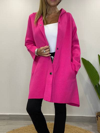Abrigo Argolla fucsia