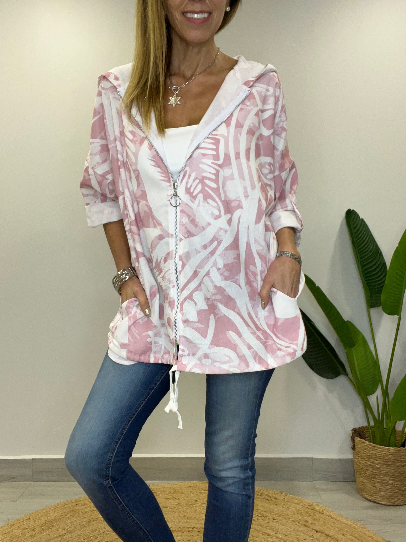 Chaqueta Marbella Rosa