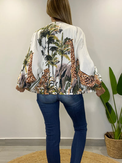 Bomber Amazonas Crema