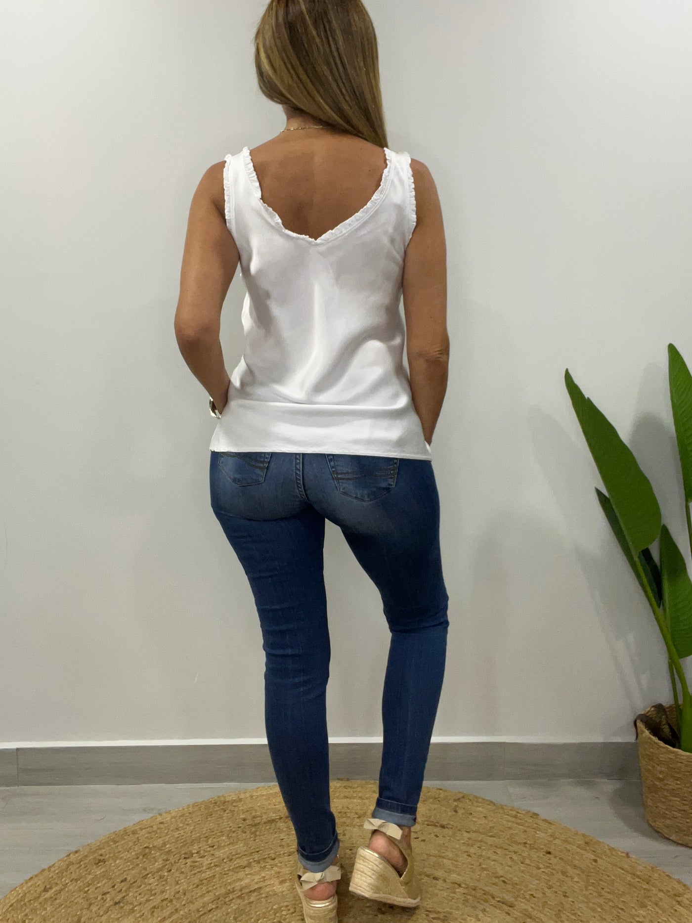 Lencera Italiana Blanca