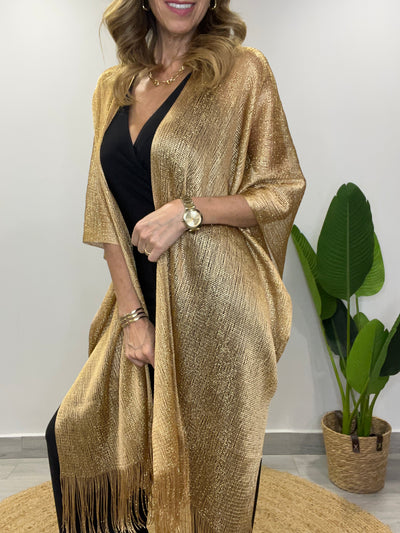 Tapado fiesta Lux dorado