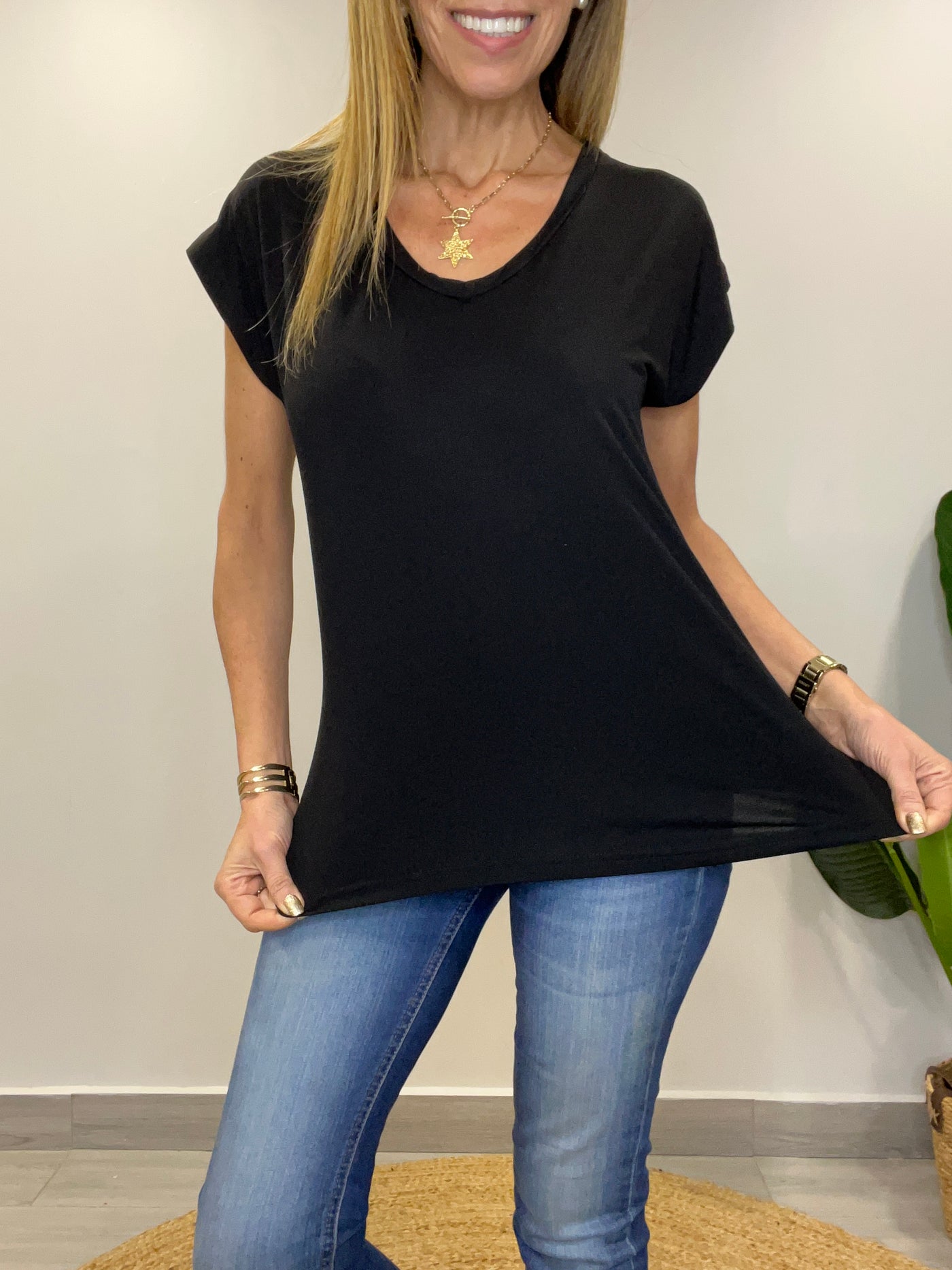Polera Tessa negra