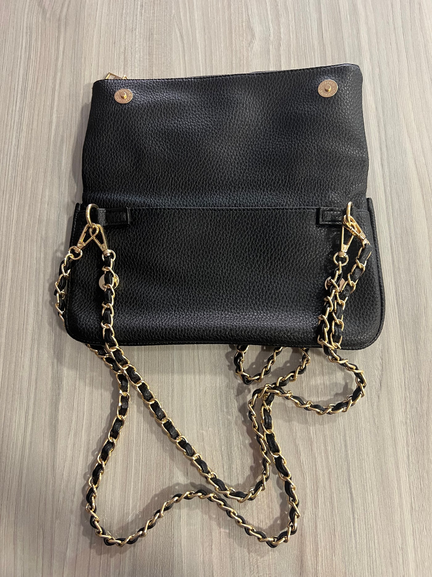 Cartera Cadenas Negra