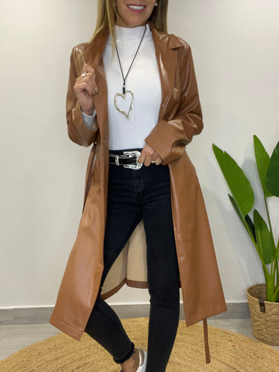 Trench Ecocuero Party Camel
