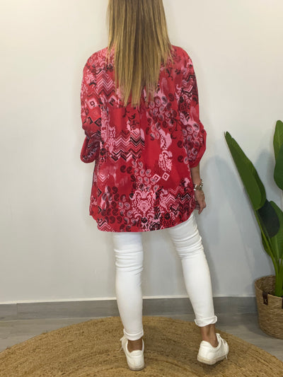 Blusa Chic Rojo
