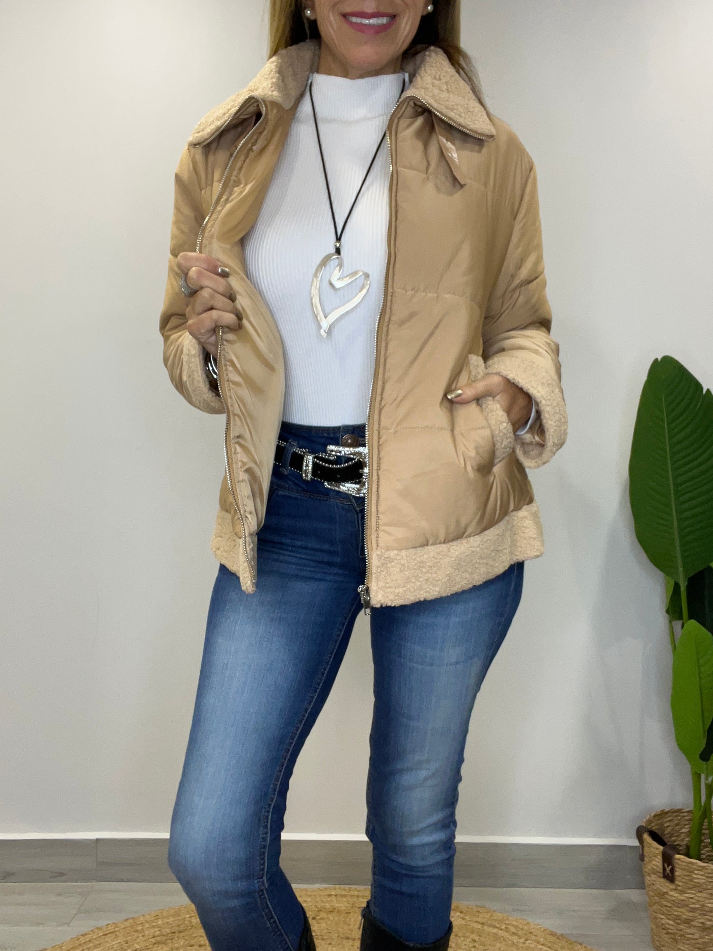Parka Andy Camel