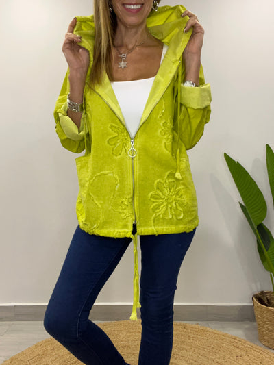 Chaqueta linolet Ferrari limón
