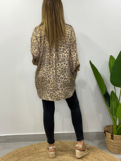 Camisola Metalizada Print