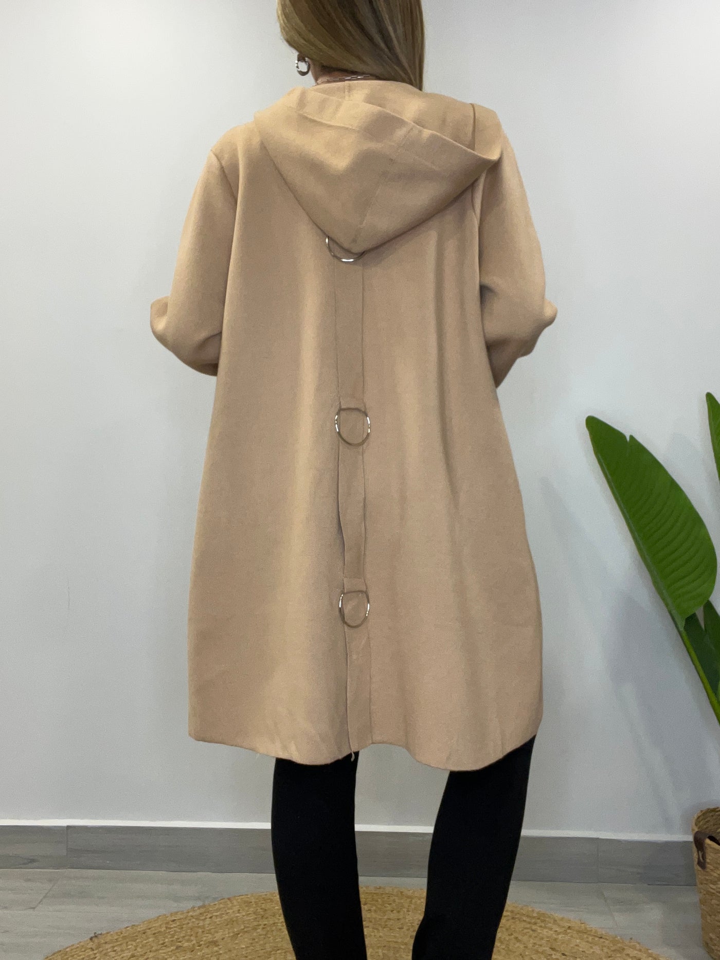 Abrigo Argolla Beige