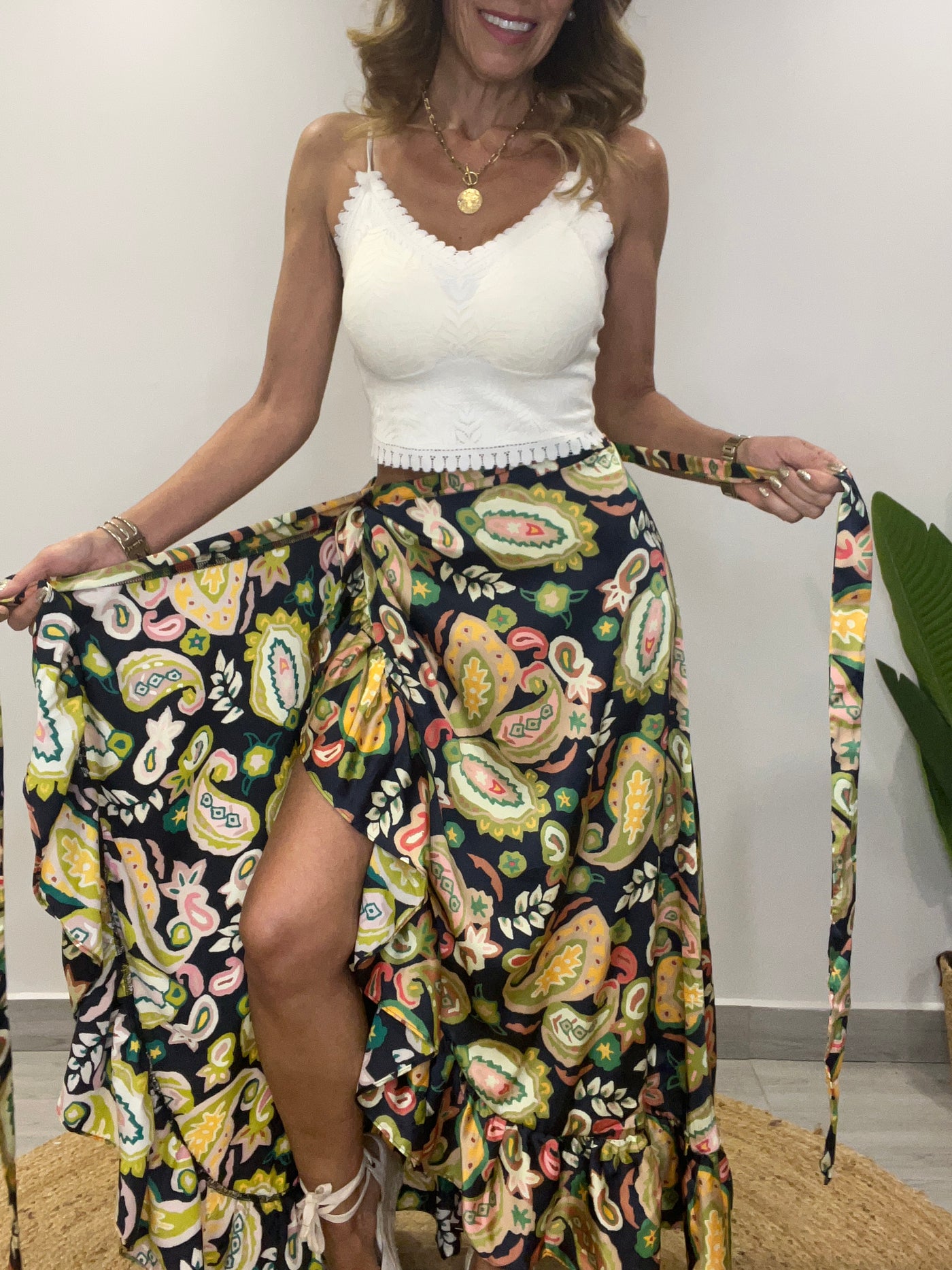 Falda Envolvente tropical