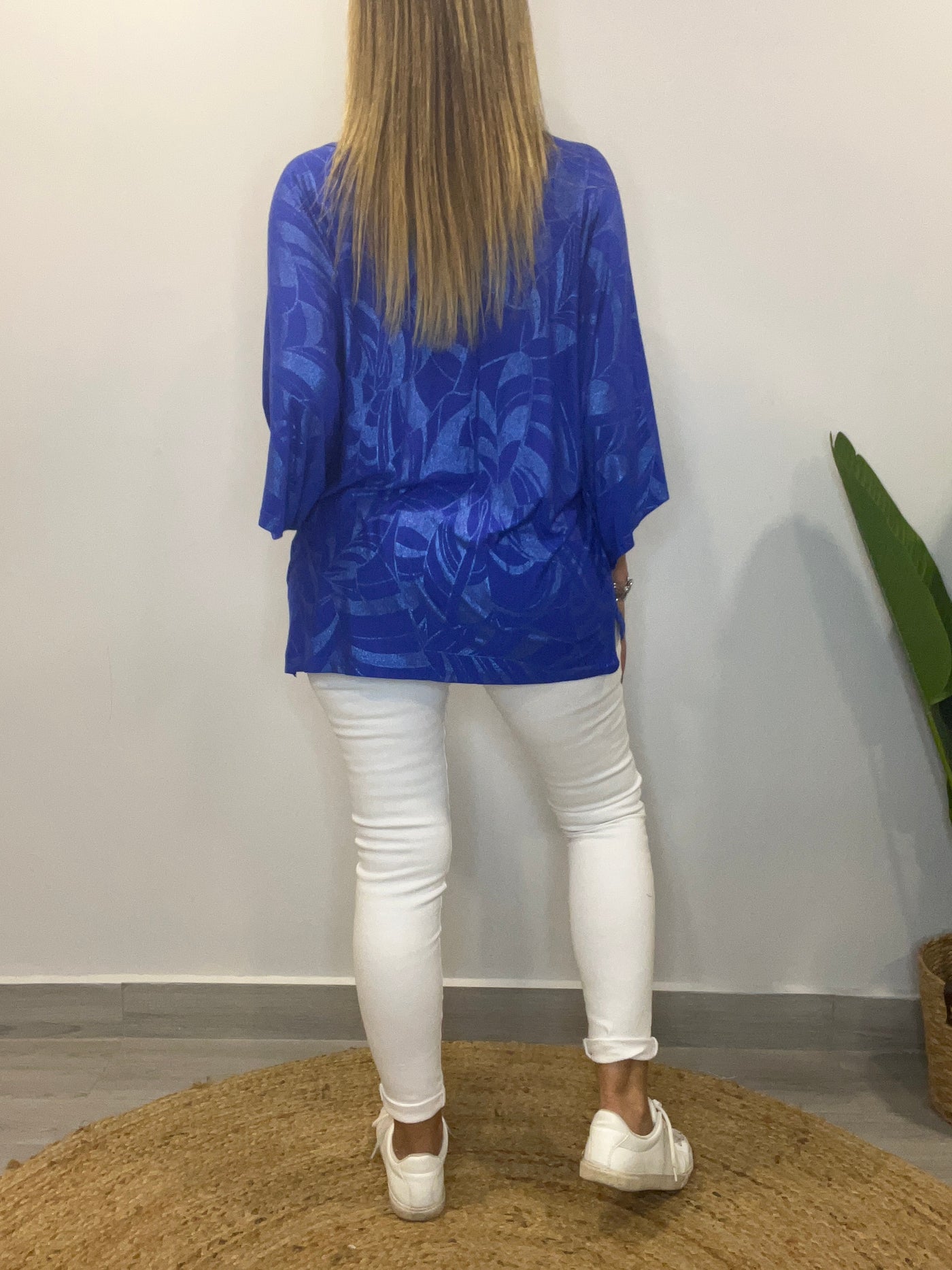 Polera Eloísa Azulina