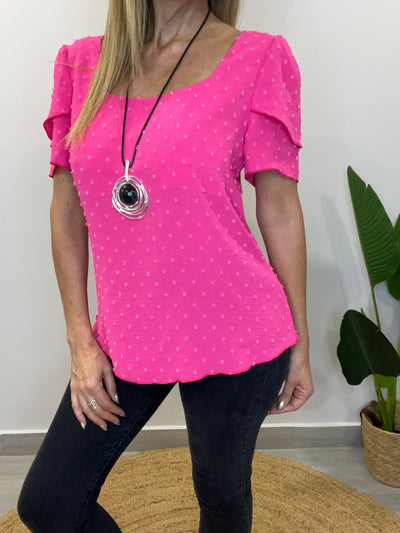 Blusa  Barbara Fucsia