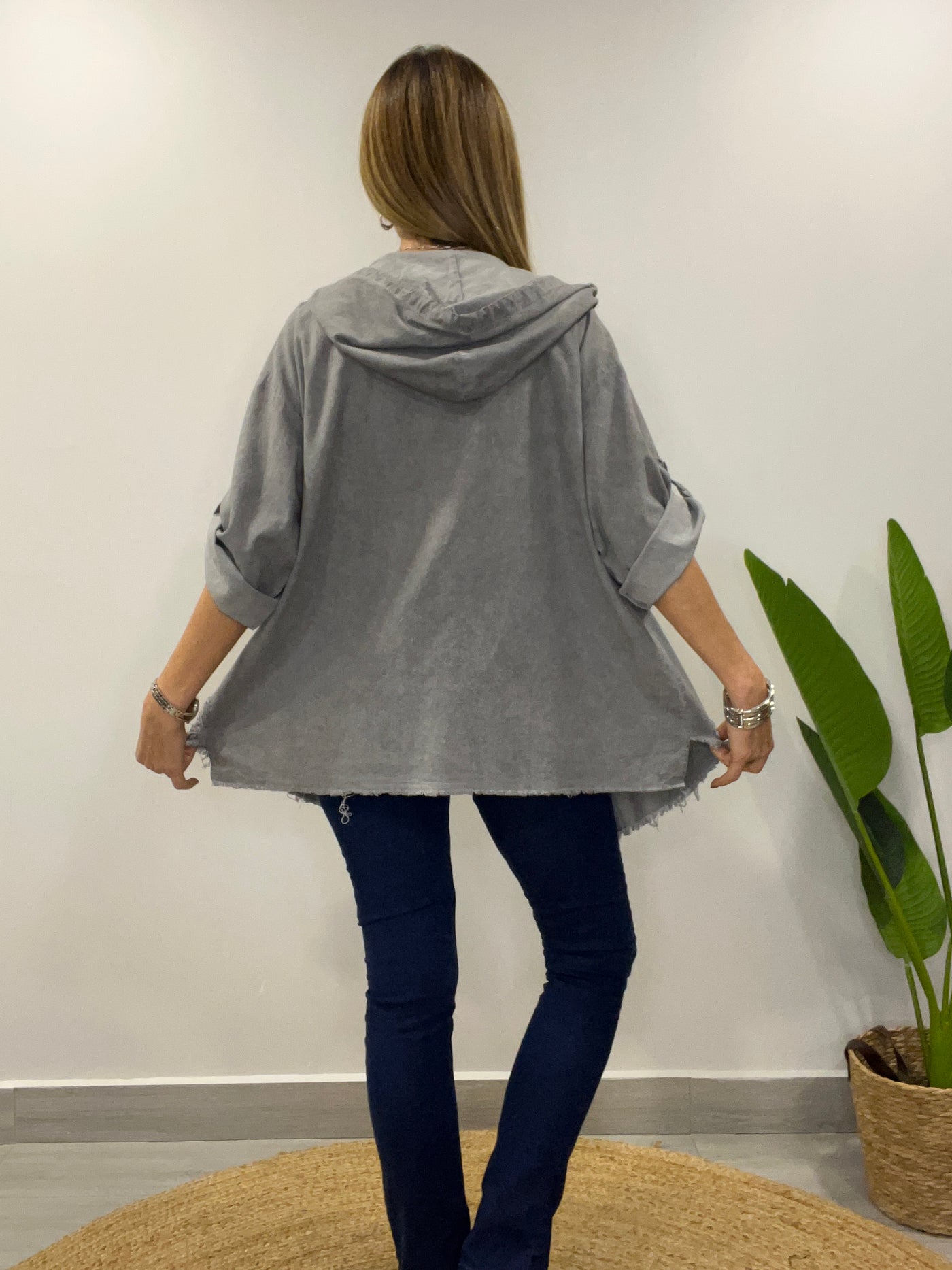 Chaqueta/Blusón linolet Ferraty Gris