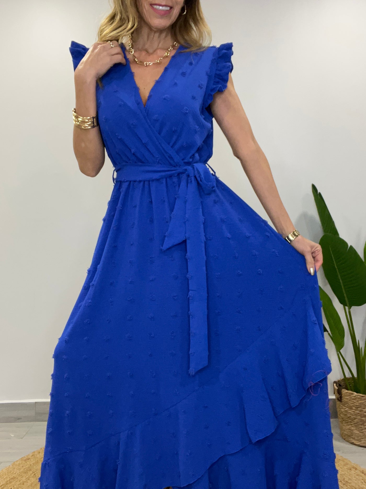 Vestido Volare Azulino