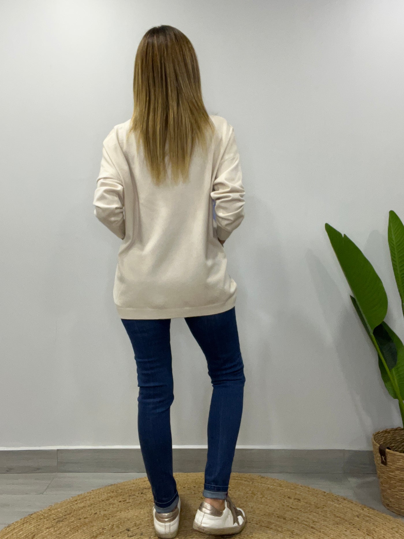 Sweater Pasión beige