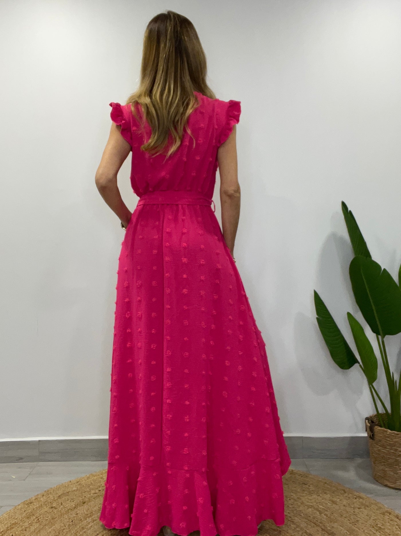 Vestido Volare fucsia