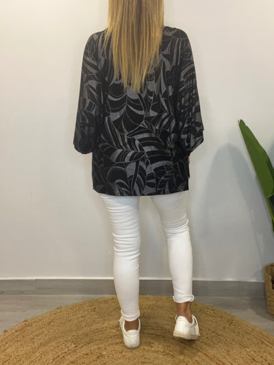 Polera Eloísa Negra