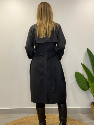 Trench Magnifico negro