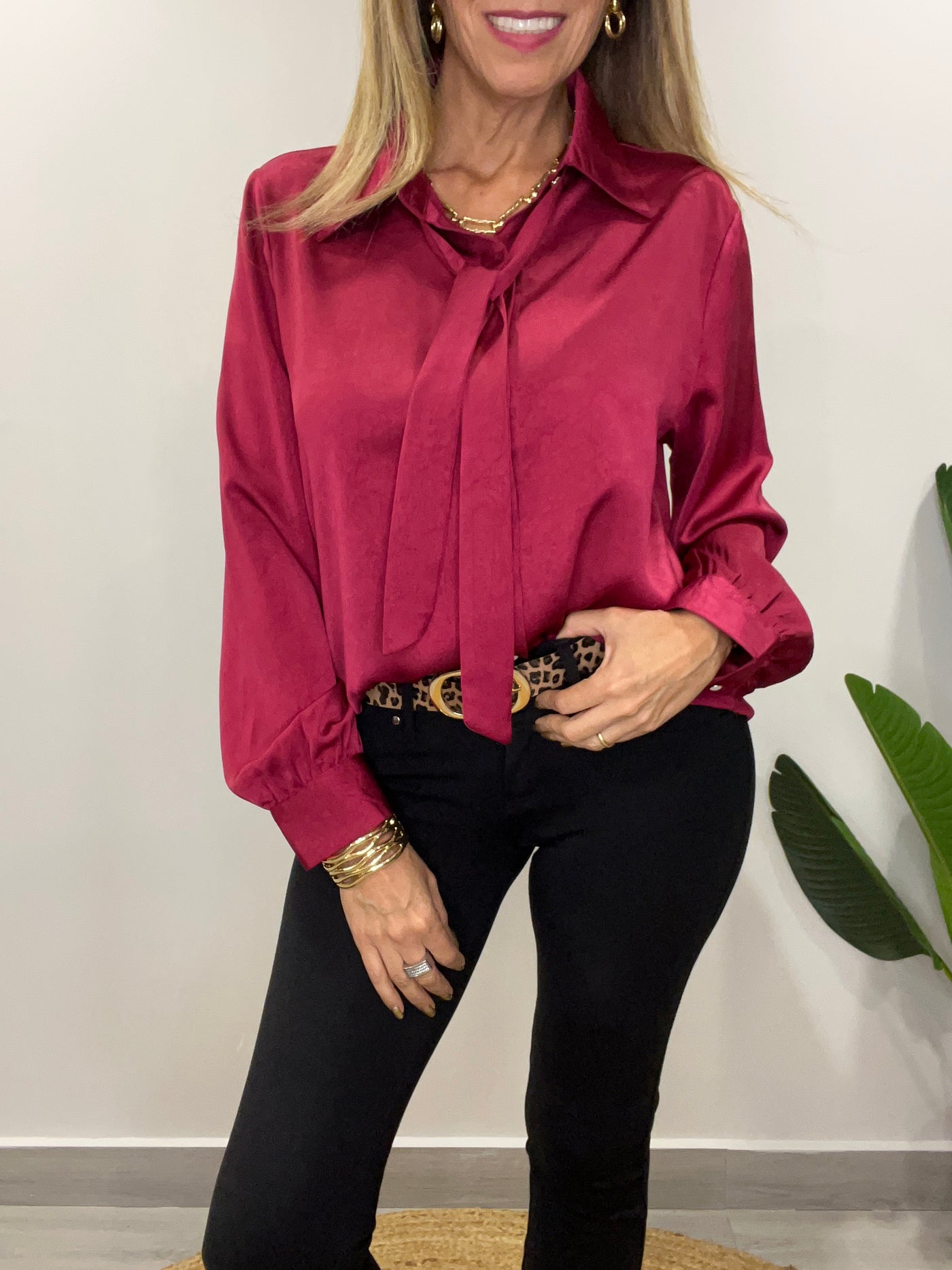 Blusa Viscoseda Amanda Cherry