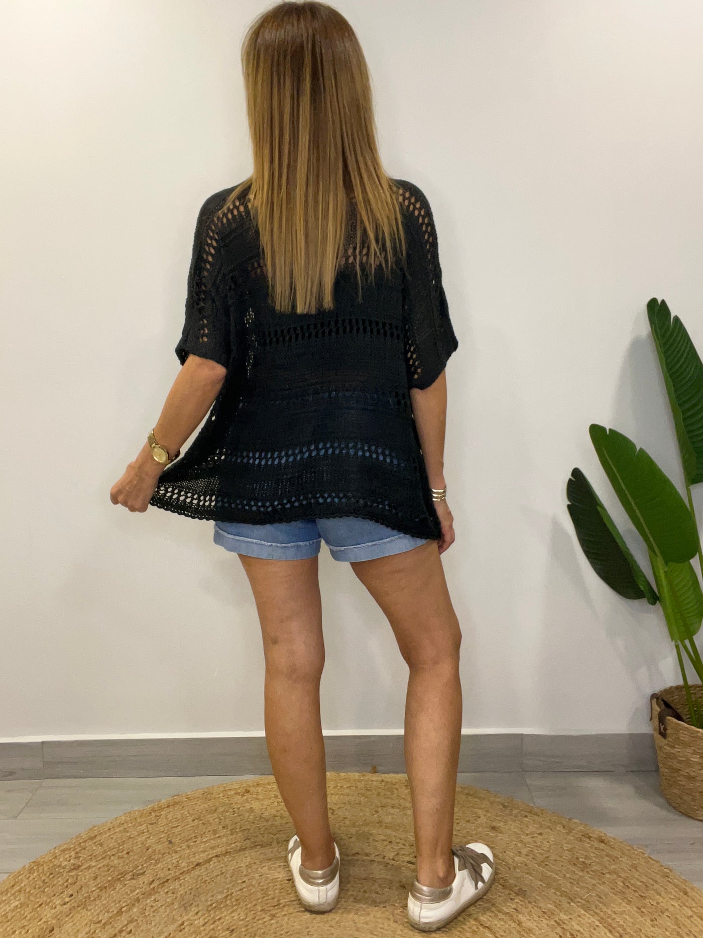 Sweater zapallar Negro