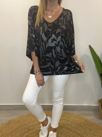 Polera Eloísa Negra