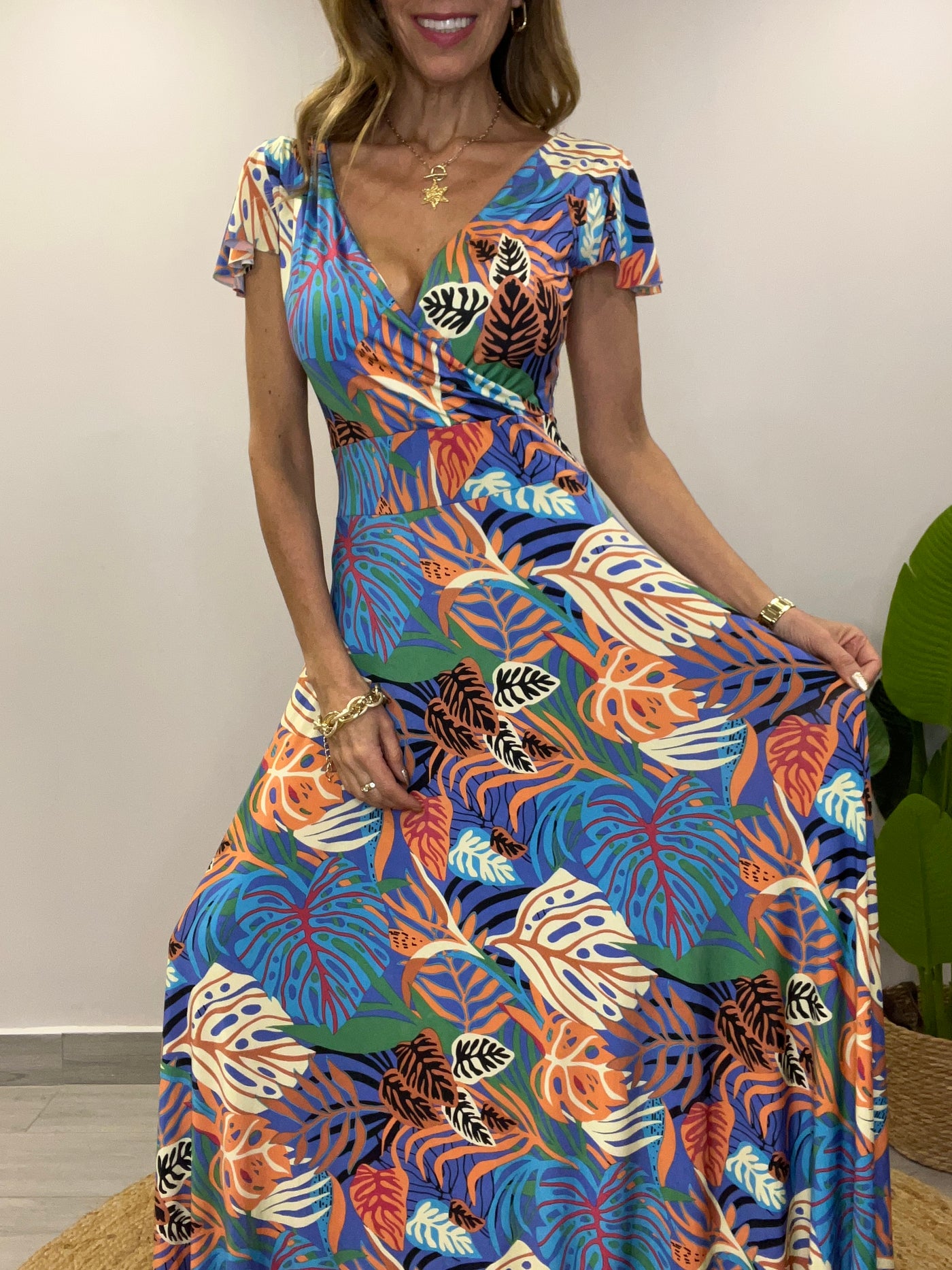 Vestido Lycra Romántico R2