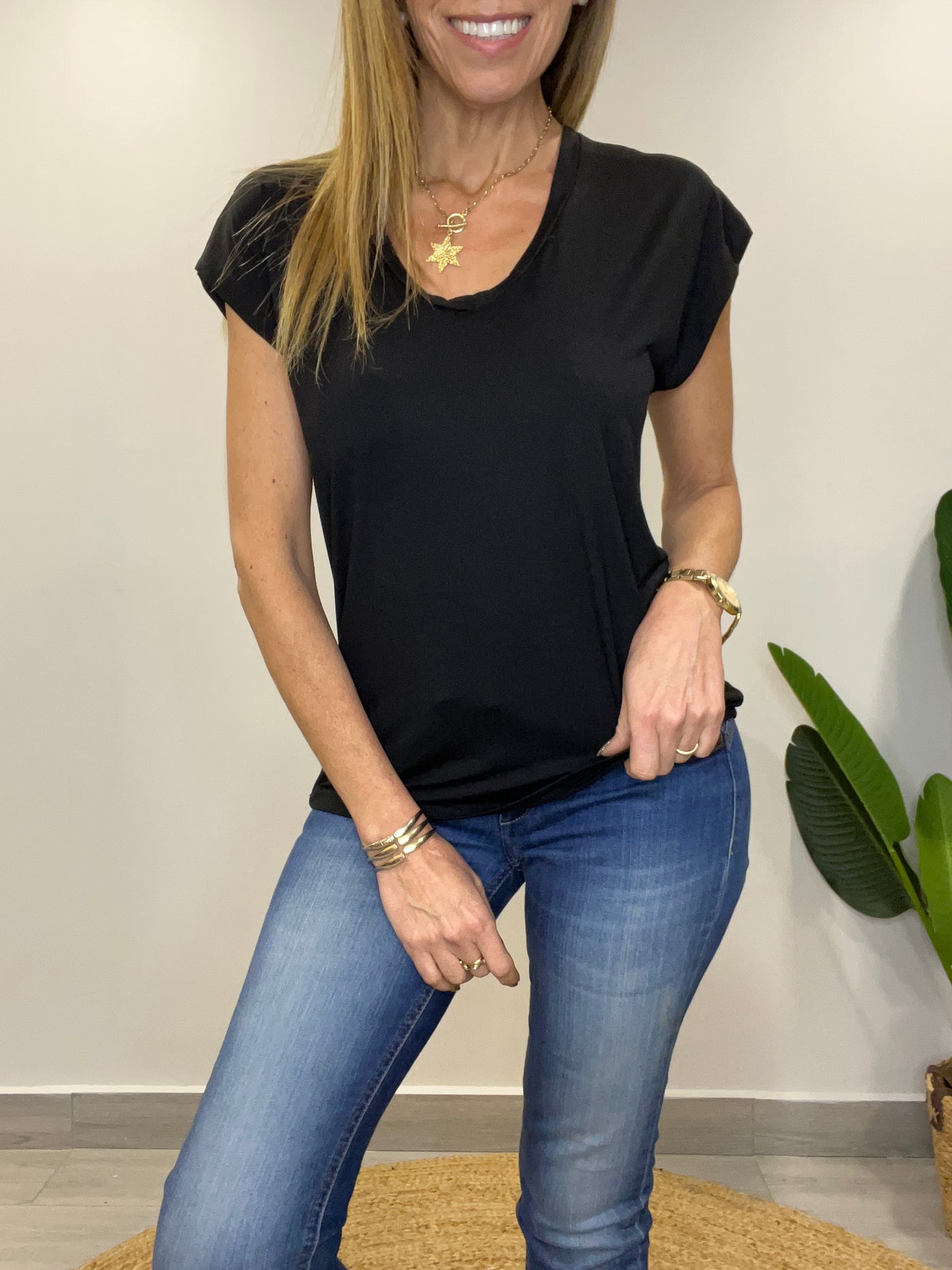 Polera Tessa negra