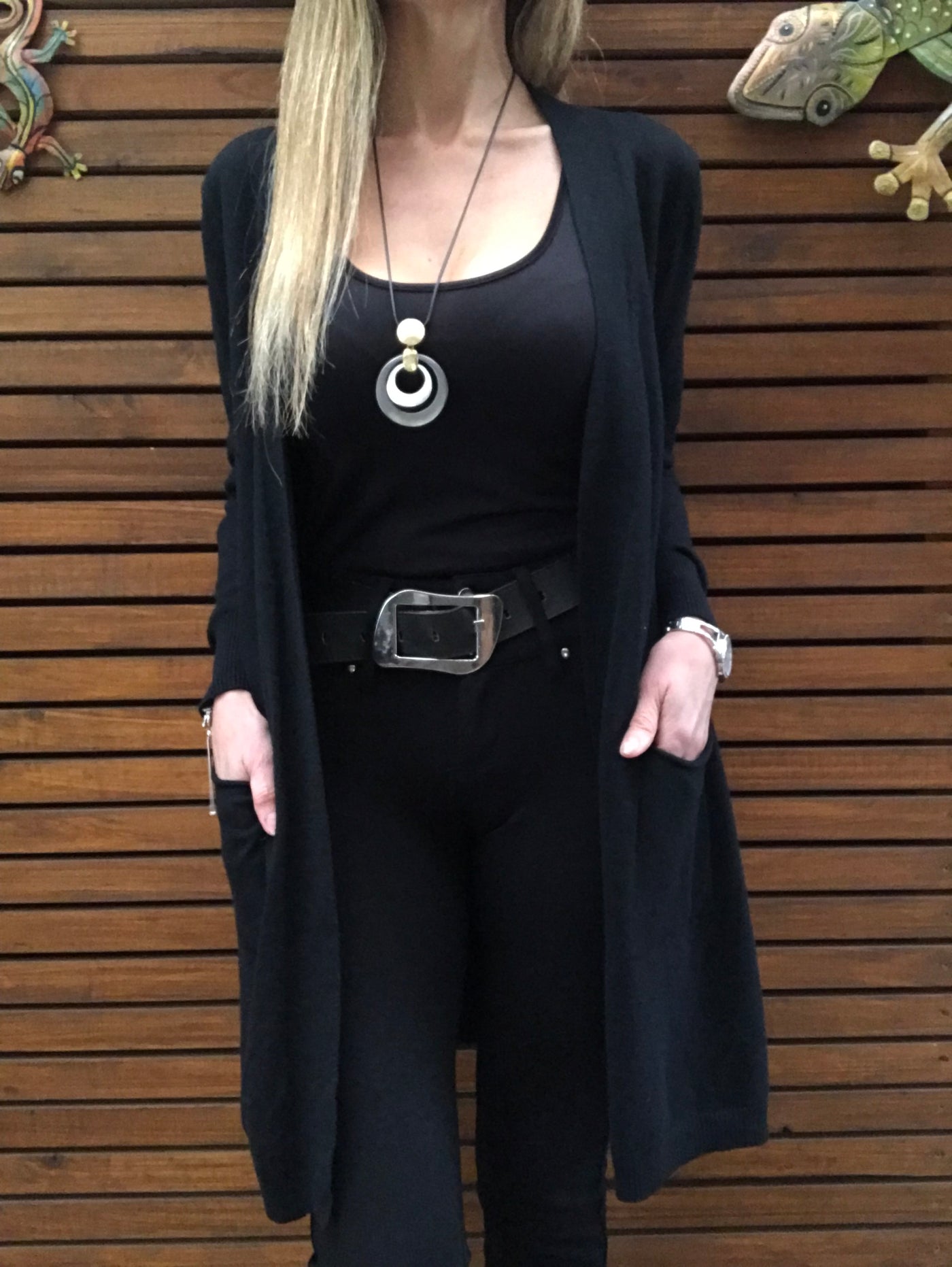 Cardigan Turin negro