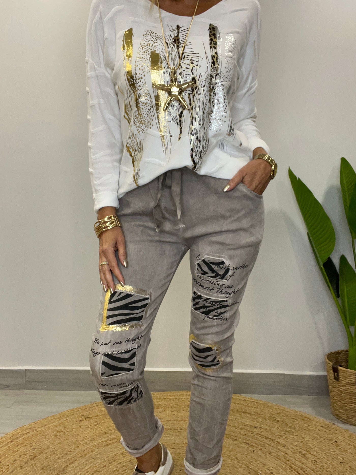 Jogger Italiano Art fango