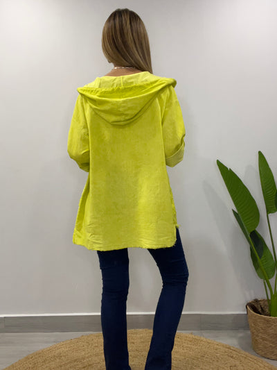Chaqueta/Blusón linolet Ferraty limón