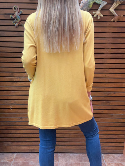 Cardigan Tivoli mostaza
