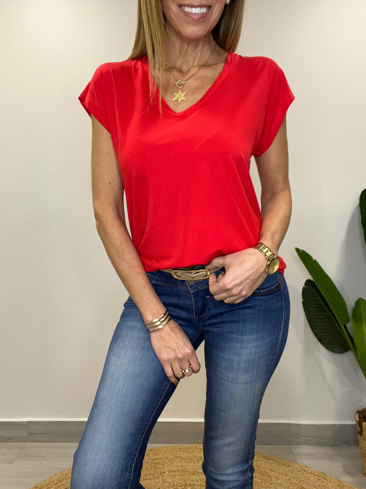 Polera Tessa Roja