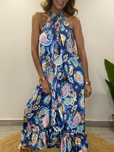 Falda Envolvente Azules