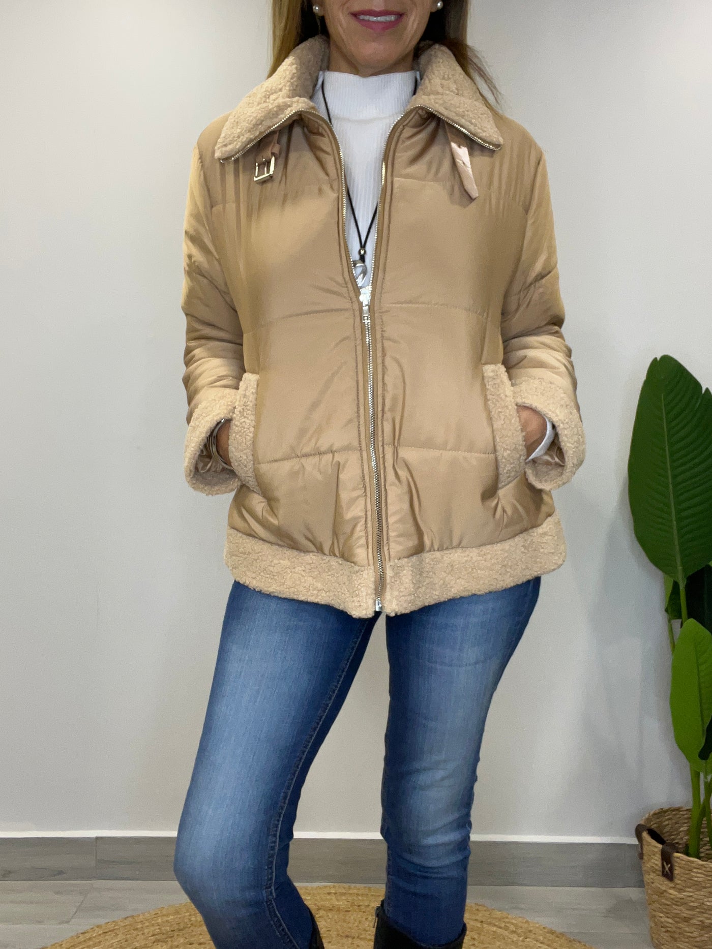 Parka Andy Camel